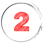 number 2 two icon