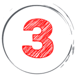number 3 three icon
