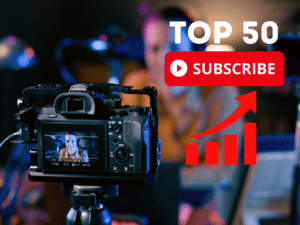 the top 50 most subscribed youtube channels