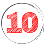 numbers icons 10 ten